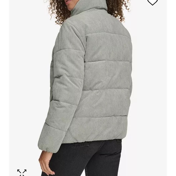 Levi’s Bubble Corduroy Puffer Court Sage Green size XL - Picture 3 of 9